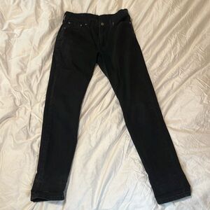 Levi’s 513 black jeans